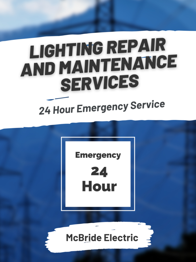 Lighting Repair & Maintenance by McBride Electric in Plano, TX